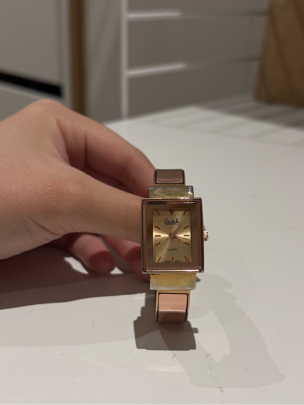 Rose Gold Women's Bracelet Watch